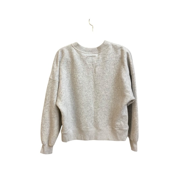 Abercrombie & Fitch Utah Gray Embroidered Sweatshirt Size M - Picture 4 of 7